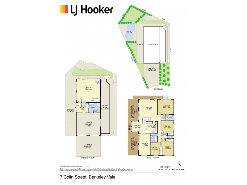 7 Colin Street, Berkeley Vale NSW 2261 Floorplan
