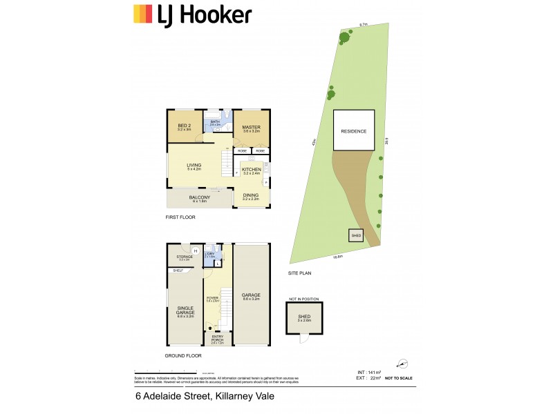 6 Adelaide Street, Killarney Vale NSW 2261 Floorplan