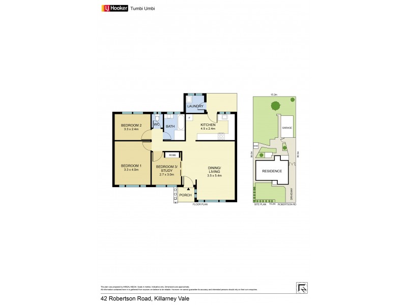 42 Robertson Road, Killarney Vale NSW 2261 Floorplan