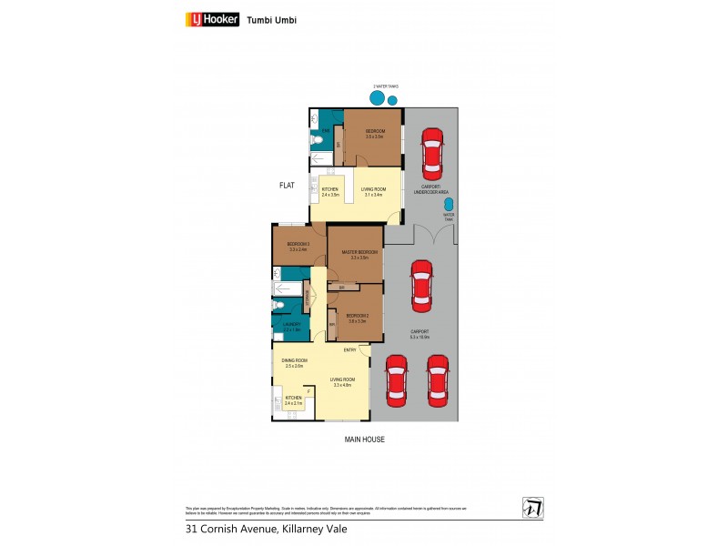 31 Cornish Avenue, Killarney Vale NSW 2261 Floorplan