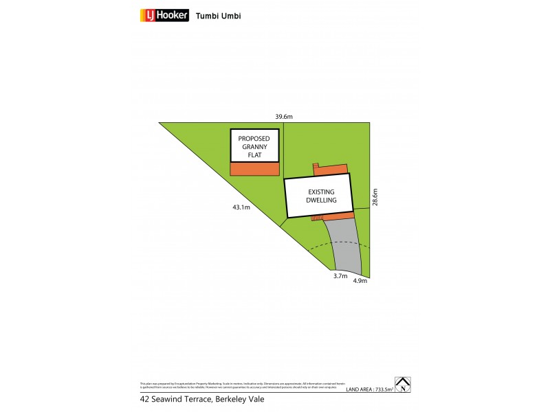 42 Seawind Terrace, Berkeley Vale NSW 2261 Floorplan