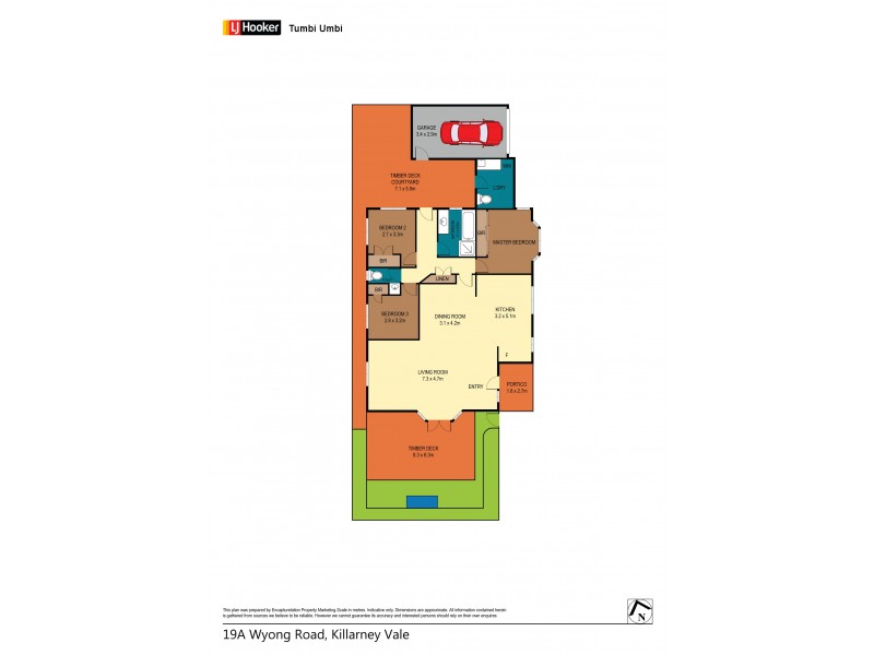 19A Wyong Road, Killarney Vale NSW 2261 Floorplan