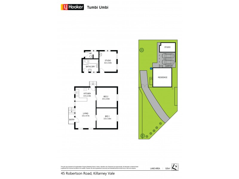45 Robertson Road, Killarney Vale NSW 2261 Floorplan