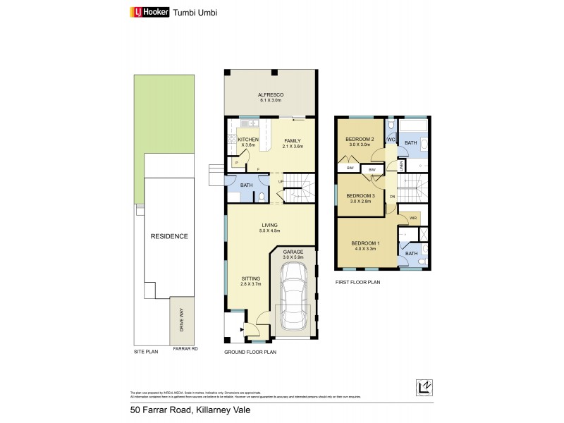 50 Farrar Road, Killarney Vale NSW 2261 Floorplan