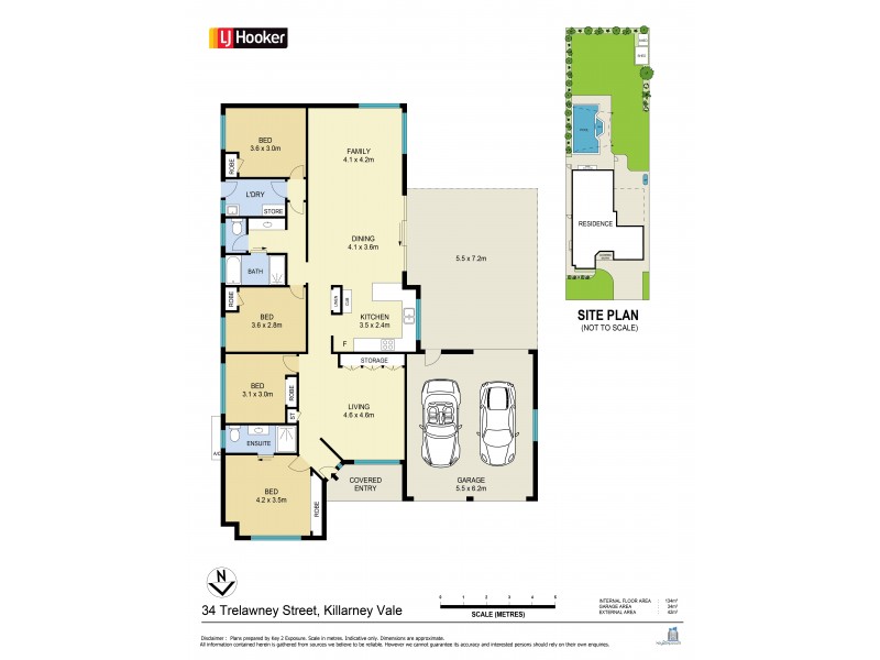 34 Trelawney Street, Killarney Vale NSW 2261 Floorplan