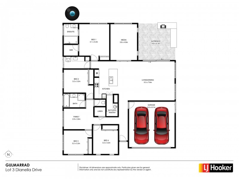 Lot 3 Dianella Drive, Gulmarrad NSW 2463
