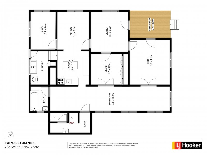 736 South Bank Road, Palmers Channel NSW 2463