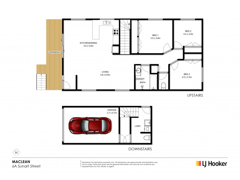 6A Sunart Street, Maclean NSW 2463 Floorplan
