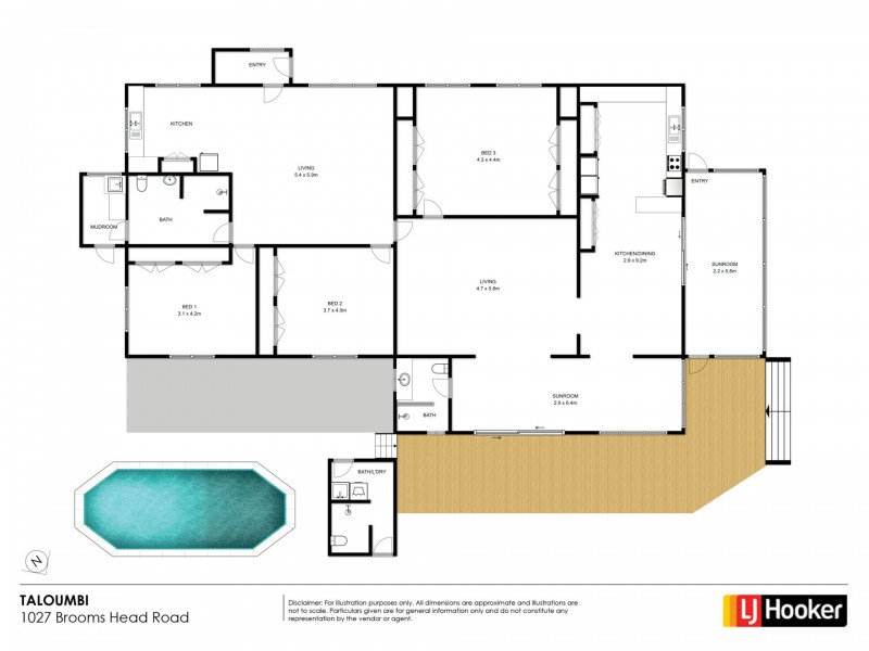 1027 Brooms Head Road, Taloumbi NSW 2463