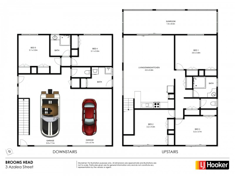 3 Azalea Street, Brooms Head NSW 2463