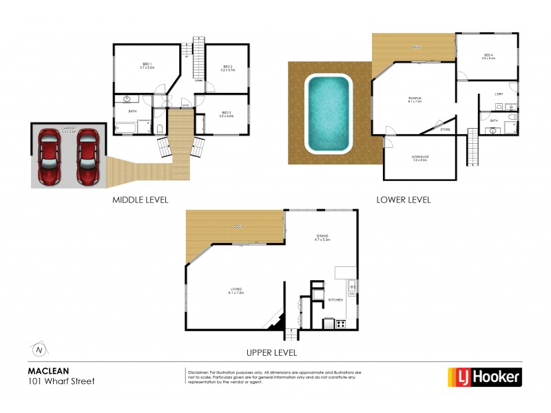 101 Wharf Street, Maclean NSW 2463 Floorplan