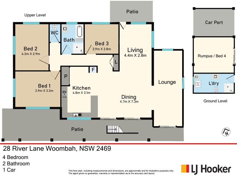 28 River Lane, Woombah NSW 2469 Floorplan