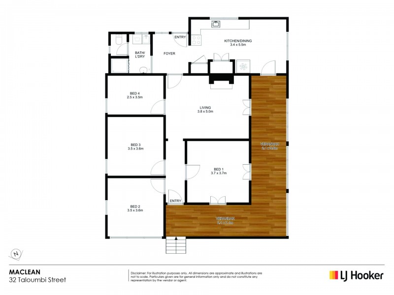 32 Taloumbi Street, Maclean NSW 2463