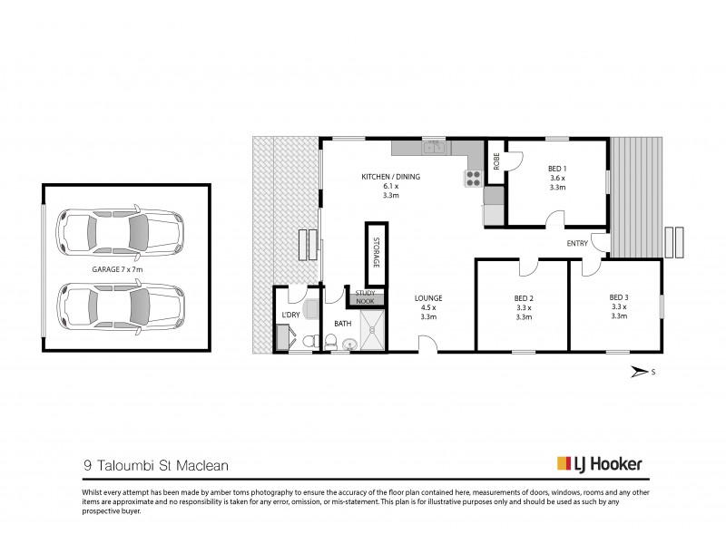 9 Taloumbi Street, Maclean NSW 2463 Floorplan
