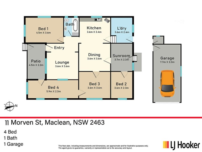 11 Morven Street, Maclean NSW 2463