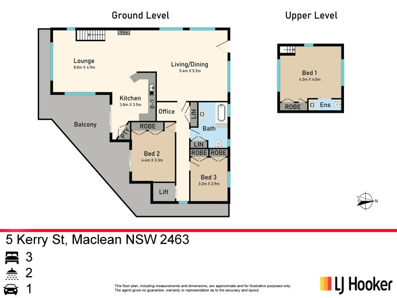 5 Kerry Street, Maclean NSW 2463 Floorplan