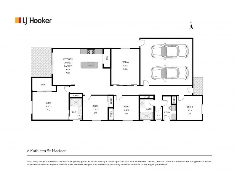 8 Kathleen Street, Maclean NSW 2463 Floorplan