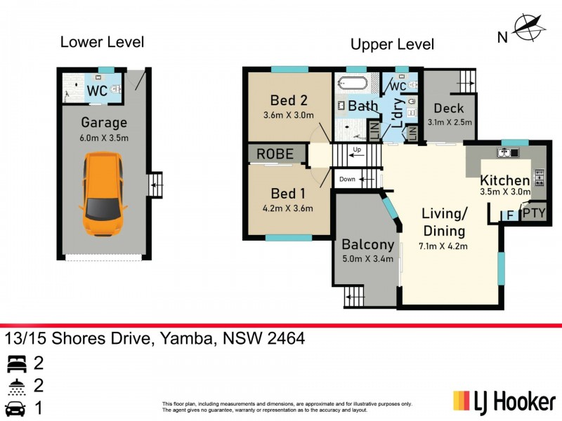 13/15 Shores Drive, Yamba NSW 2464