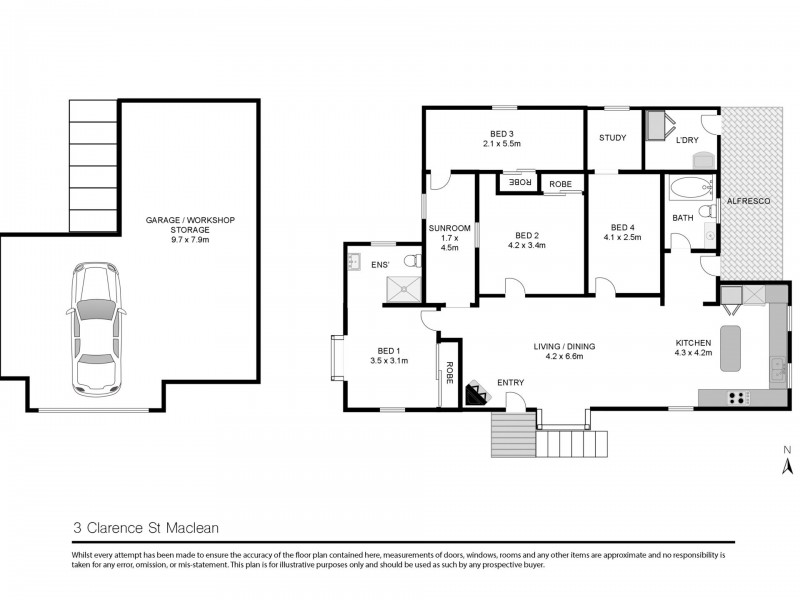 3 Clarence Street, Maclean NSW 2463