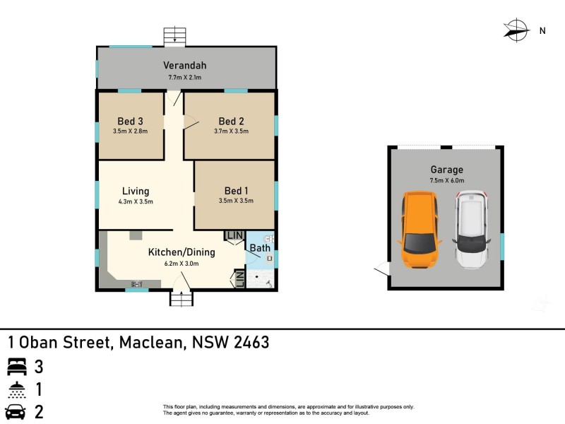 1 Oban Street, Maclean NSW 2463