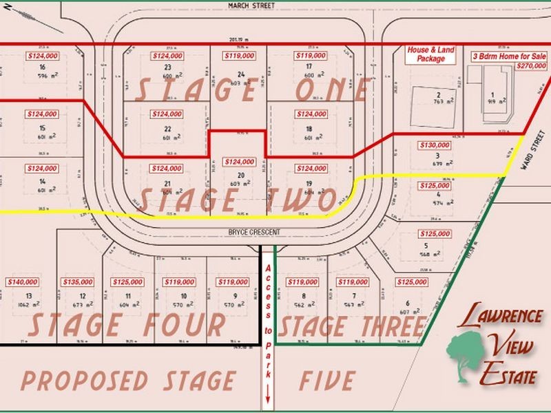 Lot 1 cnr Ward & March Streets, Lawrence NSW 2460