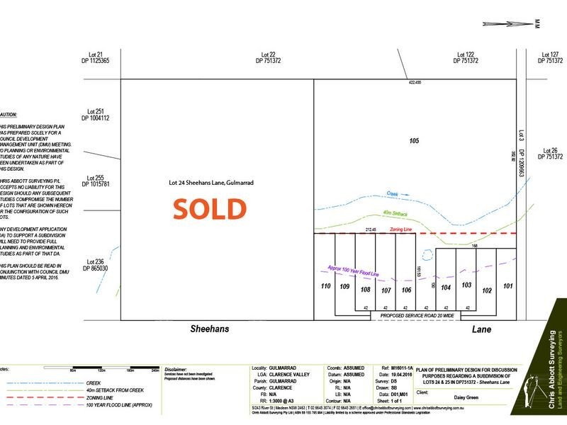 Lot 25 Sheehans Lane, Gulmarrad NSW 2463