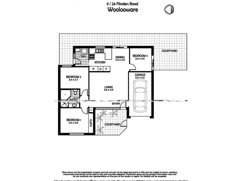 9/24-28 Flinders Rd, Cronulla NSW 2230 Floorplan