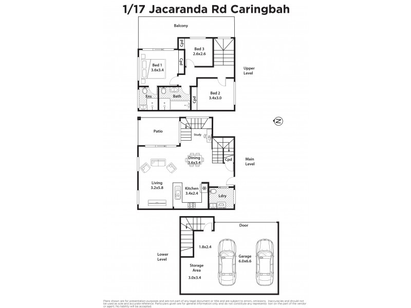 1/17 Jacaranda Road, Caringbah NSW 2229 Floorplan