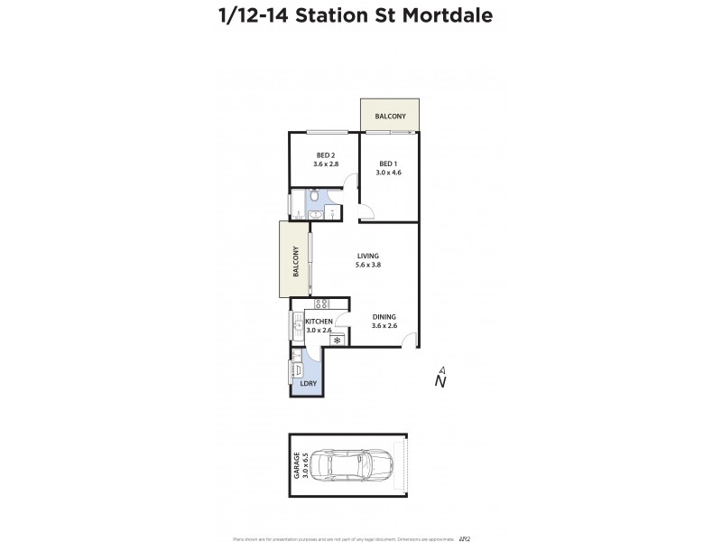 1/12 Station Street, Mortdale NSW 2223 Floorplan