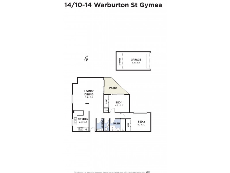 14/10-14 Warburton Street, Gymea NSW 2227 Floorplan