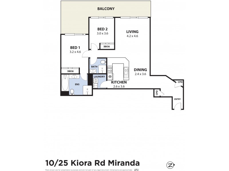 10/25 Kiora Road, Miranda NSW 2228 Floorplan
