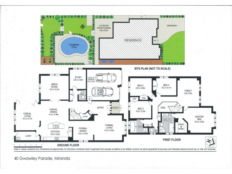 40 Gwawley Parade, Miranda NSW 2228 Floorplan