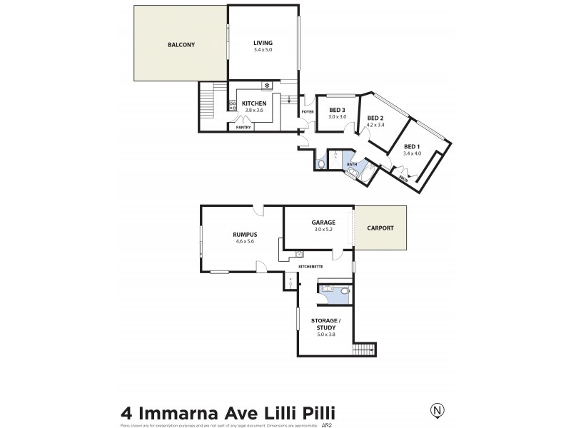 4 Immarna Avenue, Lilli Pilli NSW 2229 Floorplan
