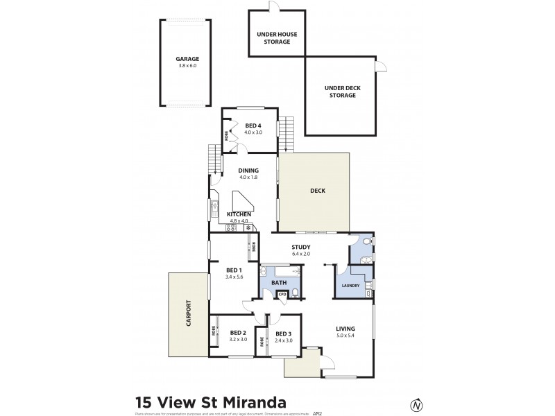 15 View Street, Miranda NSW 2228 Floorplan