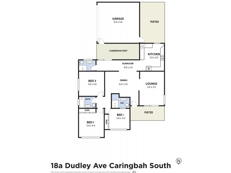 18A Dudley Avenue, Caringbah South NSW 2229 Floorplan
