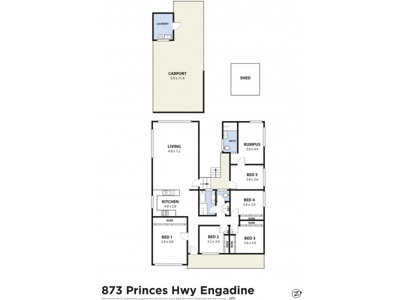 873 Princes Highway, Engadine NSW 2233 Floorplan