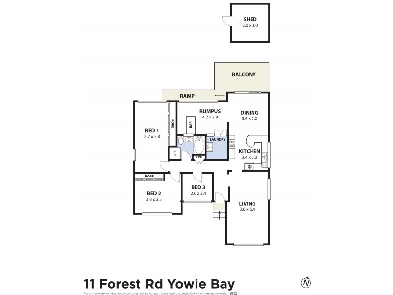 11 Forest Road, Yowie Bay NSW 2228 Floorplan
