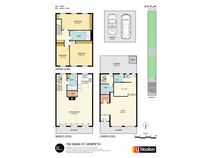 159 Swan Street, Morpeth NSW 2321 Floorplan