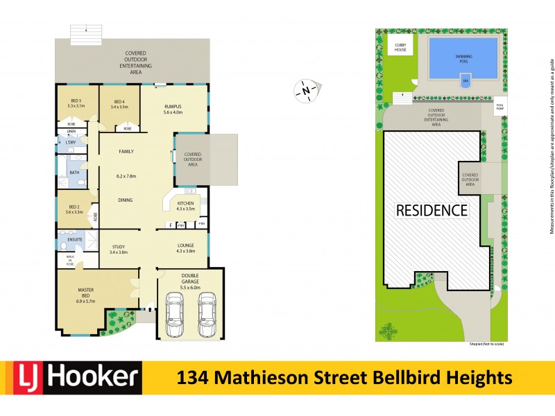 134 Mathieson Street, Bellbird Heights NSW 2325 Floorplan