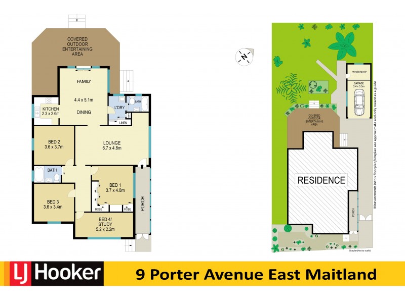 9 Porter Avenue, East Maitland NSW 2323 Floorplan