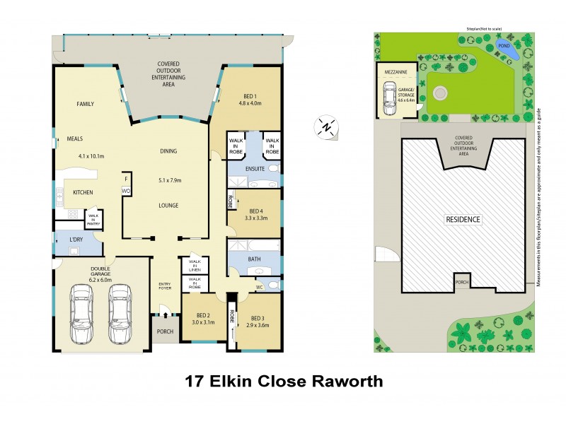 17 Elkin Close, Raworth NSW 2321 Floorplan