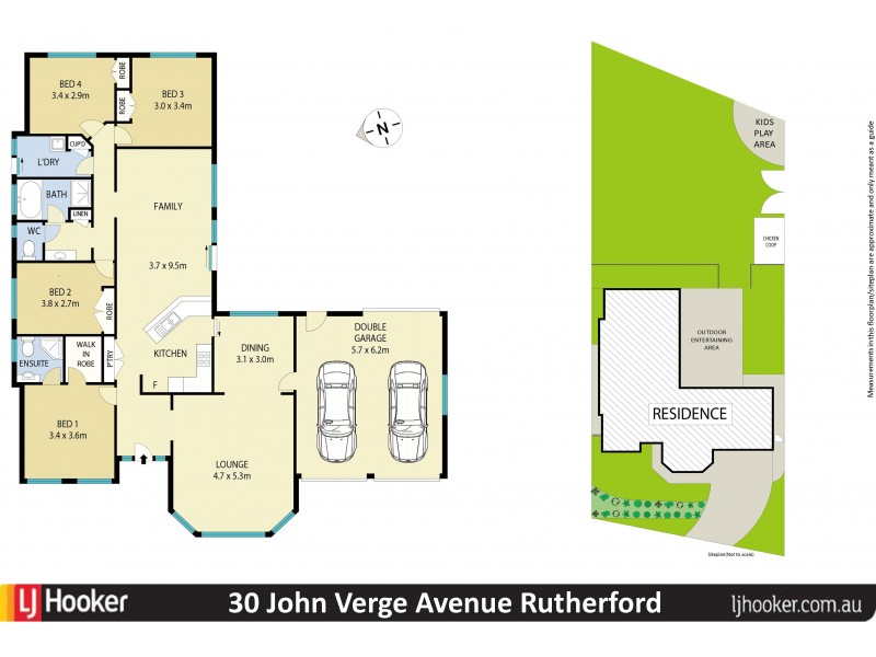 30 John Verge Avenue, Rutherford NSW 2320 Floorplan