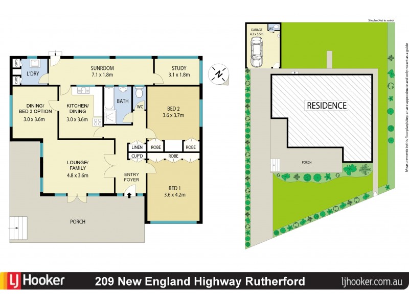 209 New England Highway, Rutherford NSW 2320 Floorplan