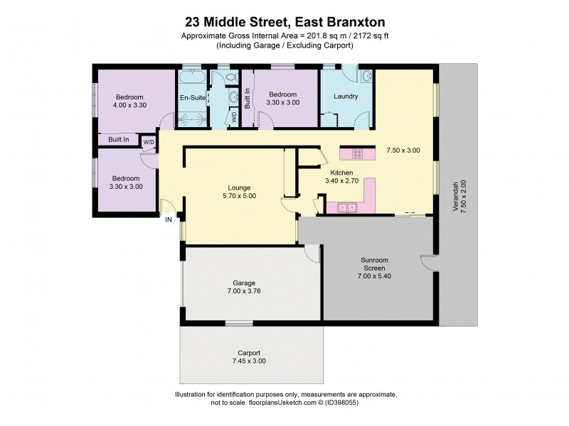 23 Middle Street, Branxton NSW 2335 Floorplan