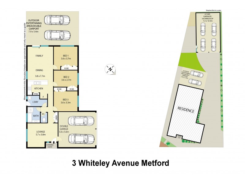 3 Whiteley Avenue, Metford NSW 2323 Floorplan