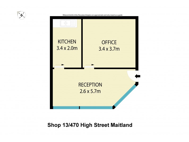 13/470 High Street, Maitland NSW 2320 Floorplan