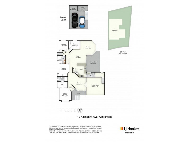 12 Kilshanny Avenue, Ashtonfield NSW 2323 Floorplan
