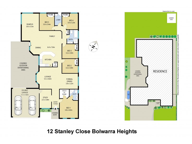 12 Stanley Close, Bolwarra Heights NSW 2320 Floorplan
