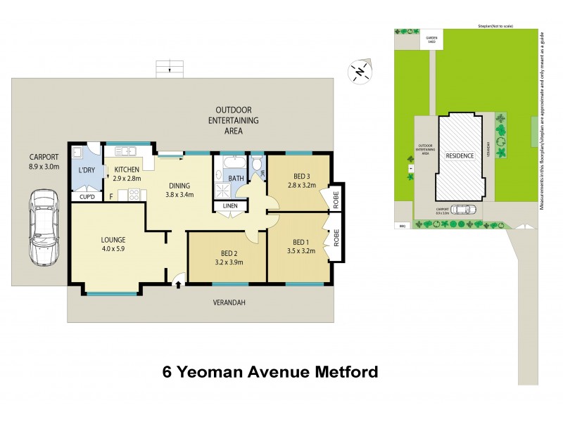 6 Yeoman Close, Metford NSW 2323 Floorplan