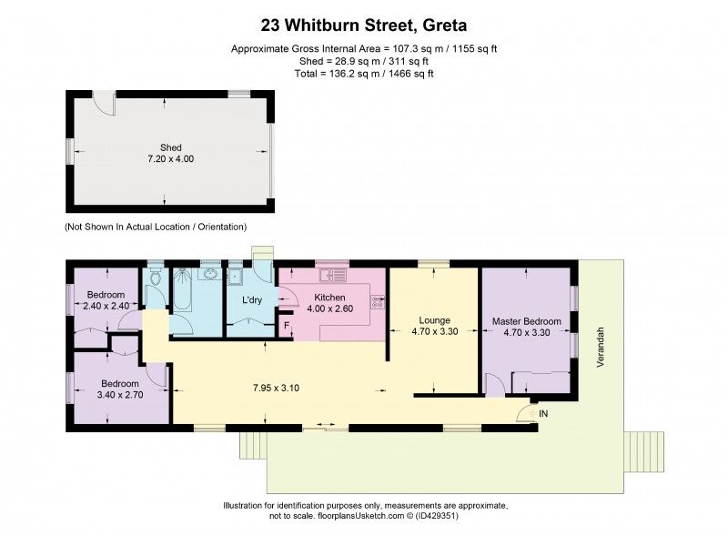 23 Whitburn Street, Greta NSW 2334 Floorplan